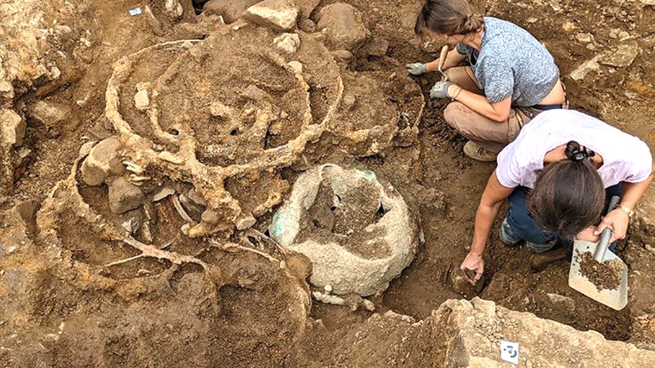 First of its kind wagon evidence uncovered in massive Iron Age treasure trove Melbourne Private Schools